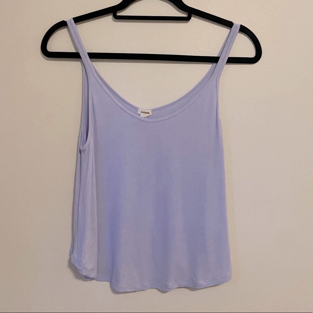 New Lilac Spaghetti Strap Tank Top